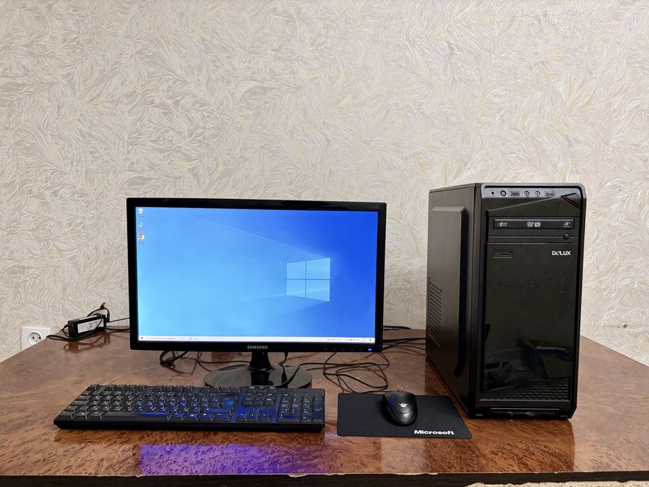 Компьютер на core i5-7400 Ozu 8Gb комплект, готовый