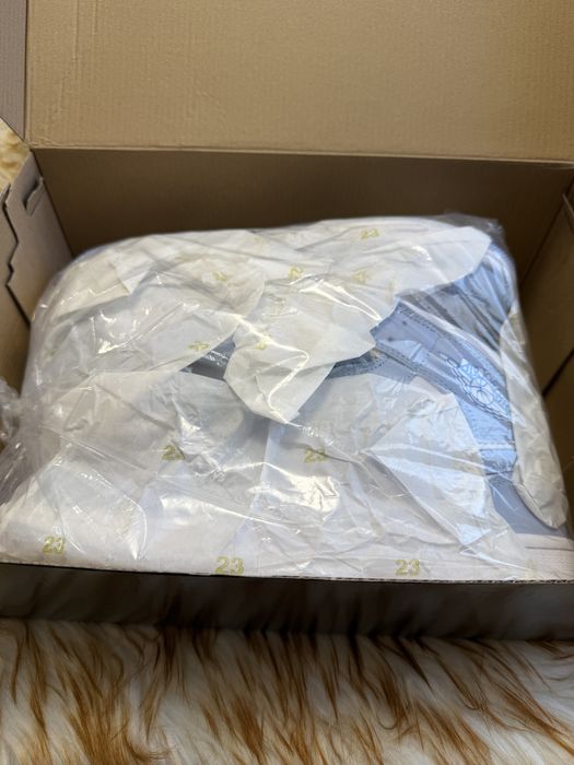 Adidasi Air Jordan 1 Mid Blue Whisper / Light Blue – Mărimea 39