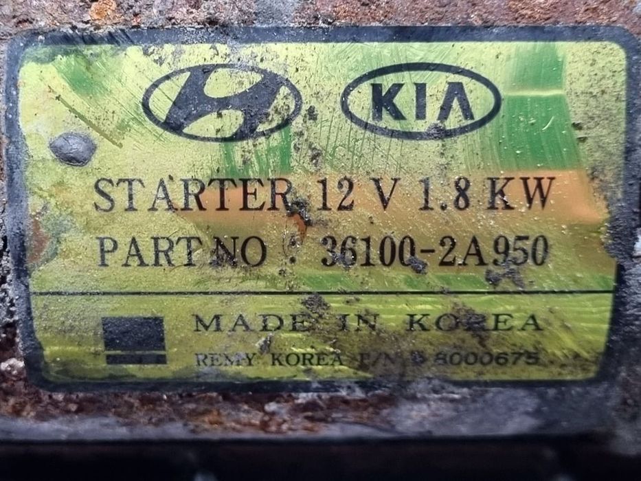 Electromotor Hyundai Tucson III 1.7 Diesel 2015 - 2018 85kW 116CP 1685CC Manuala D4FD ...