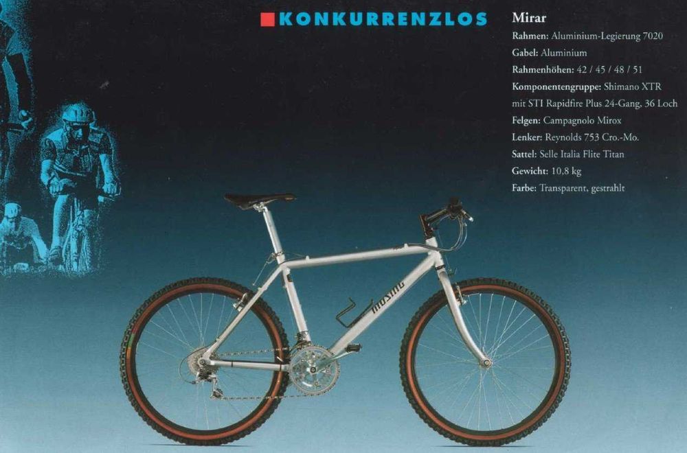 Bicicleta MTB roți Mavic CrossRide 26 inch - Cadru Müsing Mirar