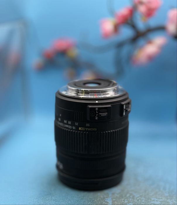 Обектив Sigma 18-50mm F2.8-4.5 DC OS HSM за Canon EF – APS-C, Optical Stabilizer