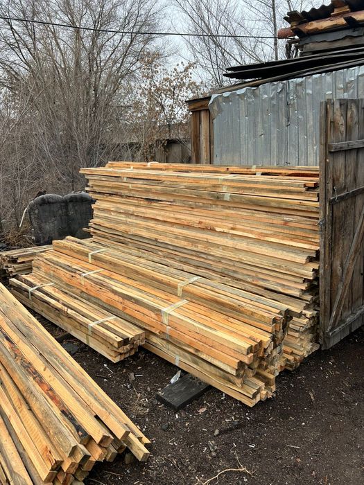 Доски обрезная необрезная