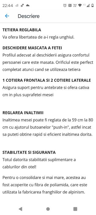 Pat cosmetică/masaj