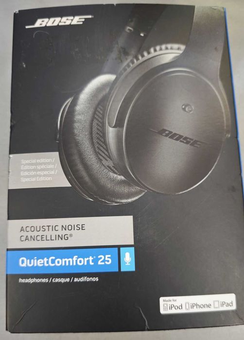 Bose QuietComfort 25 – Noise Cancelling – Cutie + Husa