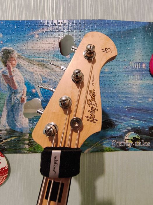 Бас гитара Harley Benton Jazz bass