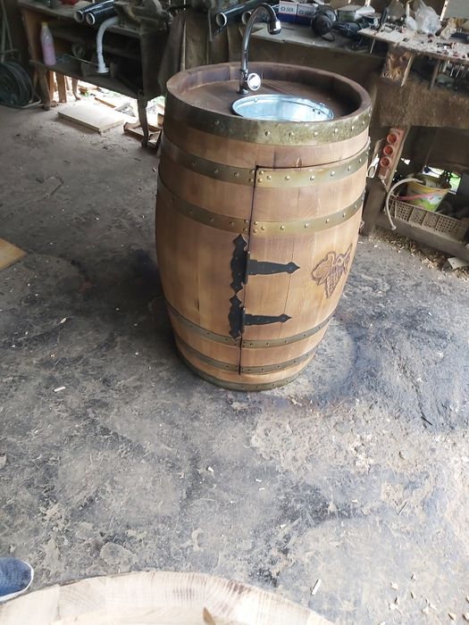 chiuveta  butoi stejar