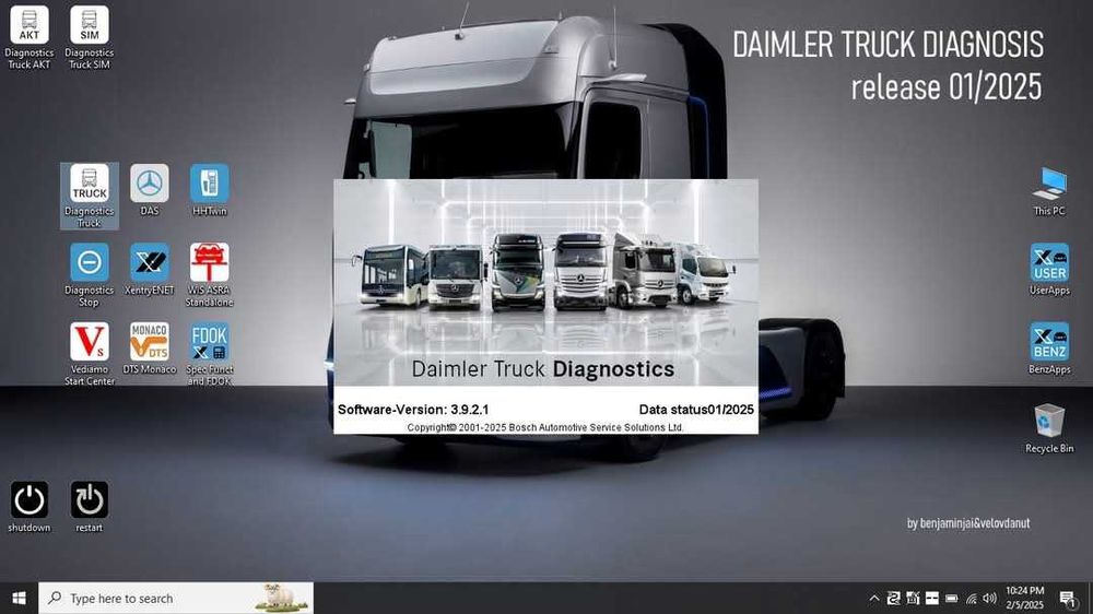 XENTRY 2025...Program complet diagnoza Mercedes Benz