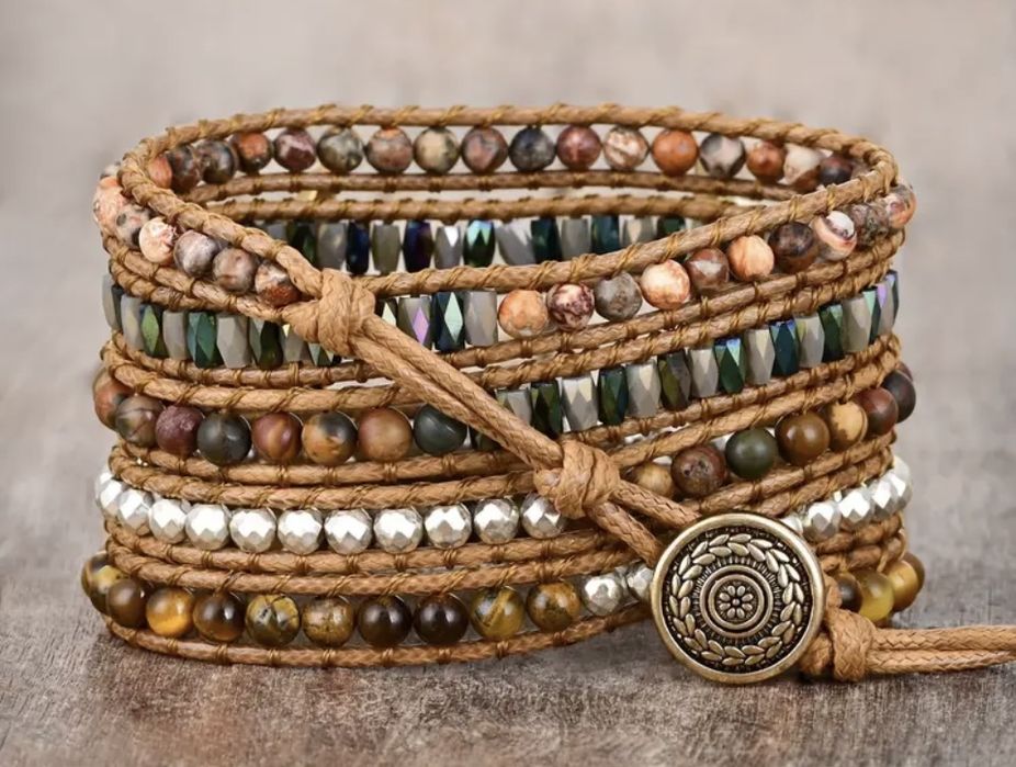 Браслет в стиле бохо для apple watch 41 mm