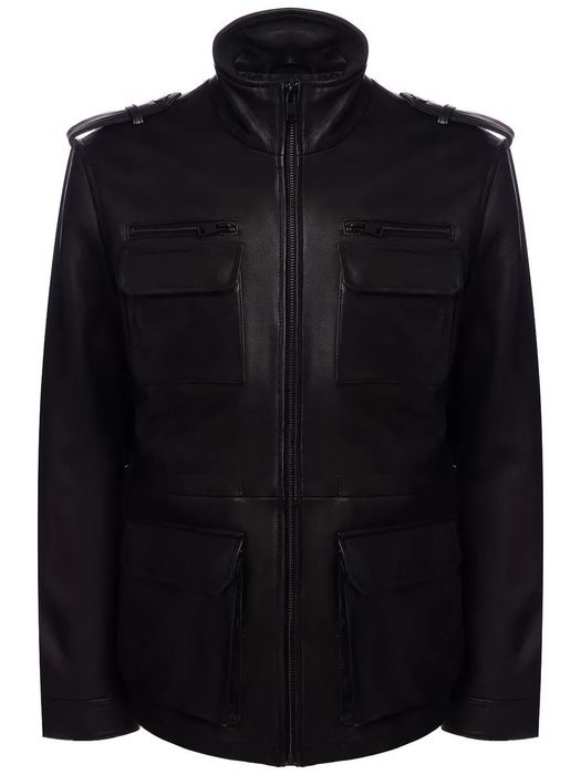 Мужская кожаная куртка