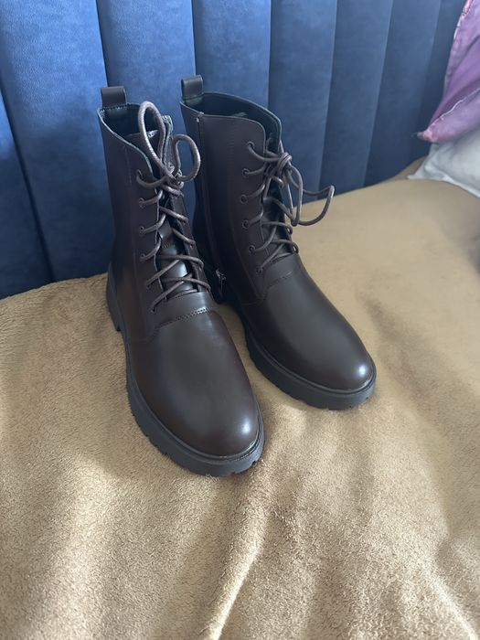 Ботинки весна эко кожа