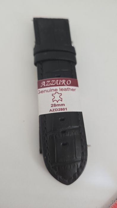 КОЖЕНА каишка за часовник 28мм