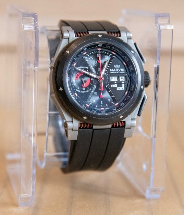 Ceas automatic de colectie Marvin Sebastien Loeb C 1850, serie limit.