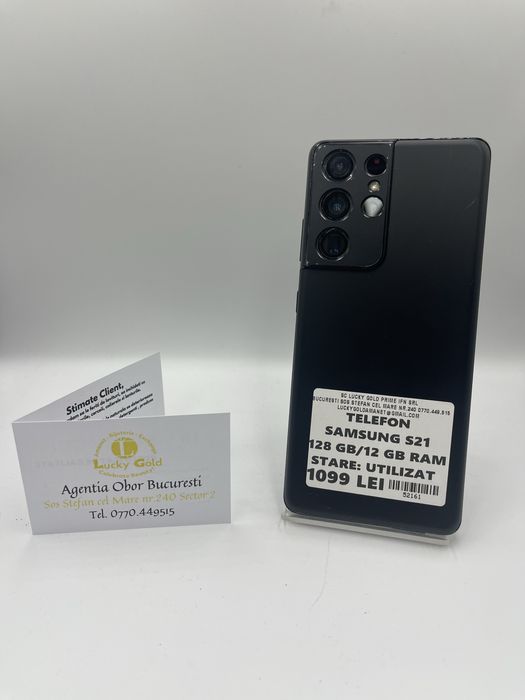 Samsung S21 Ultra 128GB/12GB RAM FACTURA/GARANTIE #52161