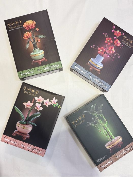 Лего цветок в горшке