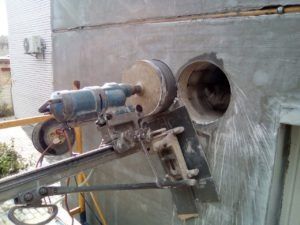 Алмазный бурение бетона любой сложность 50 сант до 150 сант бурим