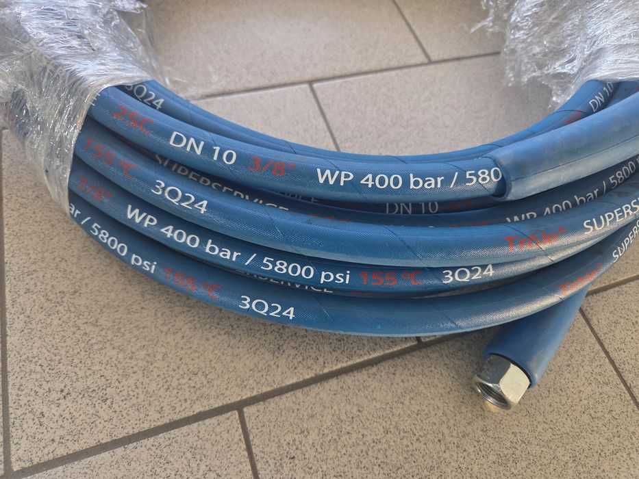 Furtun Supraalimentare Nou Furtun TRALE SUPERSERVICE 2 SC DN 10  3 / 8" WB 400 Bar 5800 psi 155 °C  3Q24