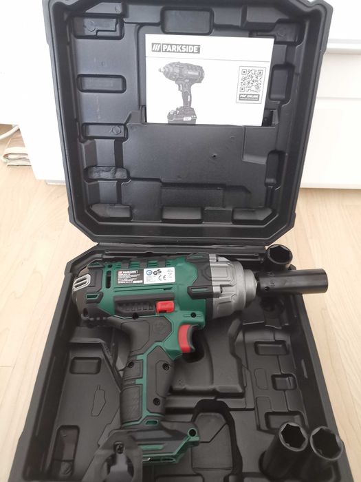НОВ Немски Акумулаторен Гайковерт Parkside 400 Nm 20V Германия