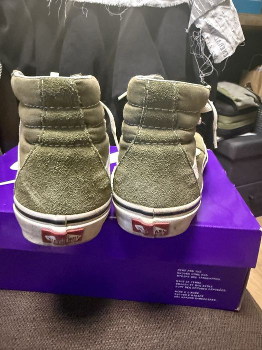 Vans high green 41 size