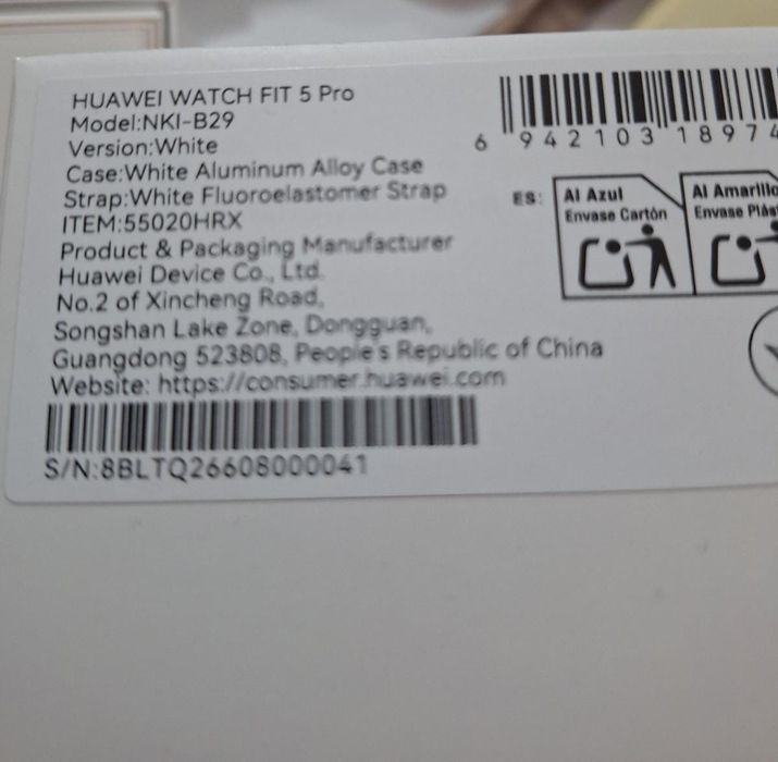huawei watch fit 5 pro