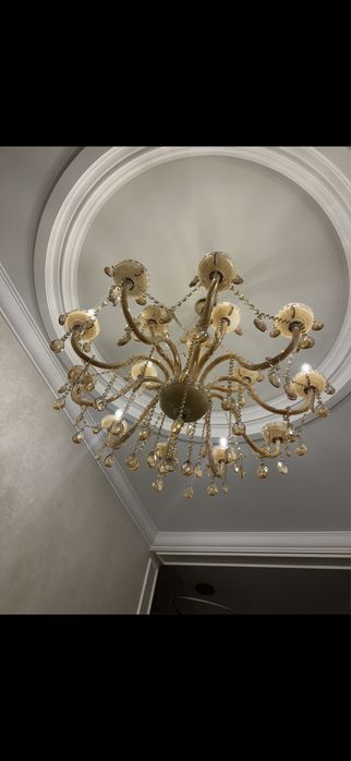 Candelabru lustra cristal si aplici