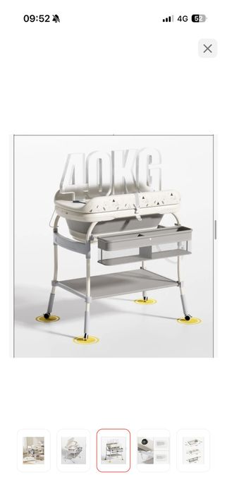 Ванночка для малышей 4 в 1