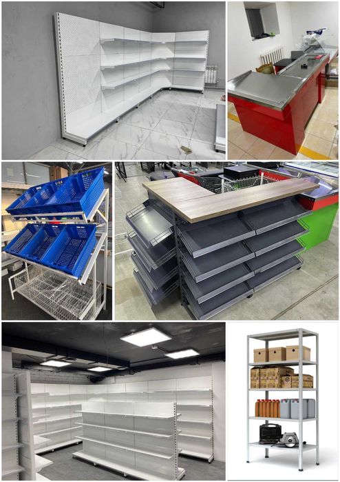 Полки витрины для магазин