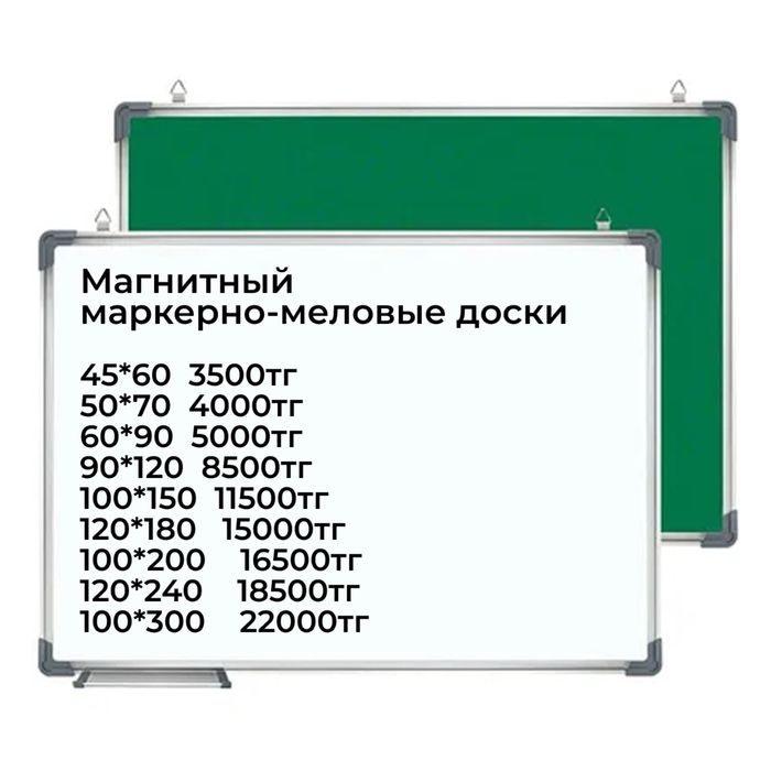 магнитная доска двухсторонняя