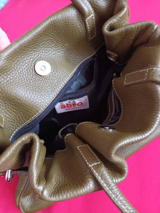 geanta din piele naturala