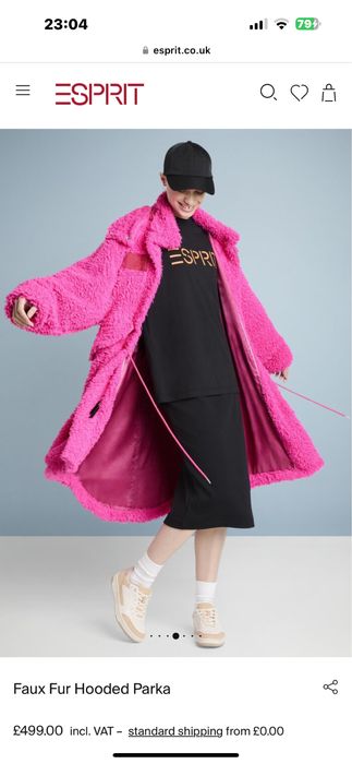 Geaca pufoasa Esprit,marimea M