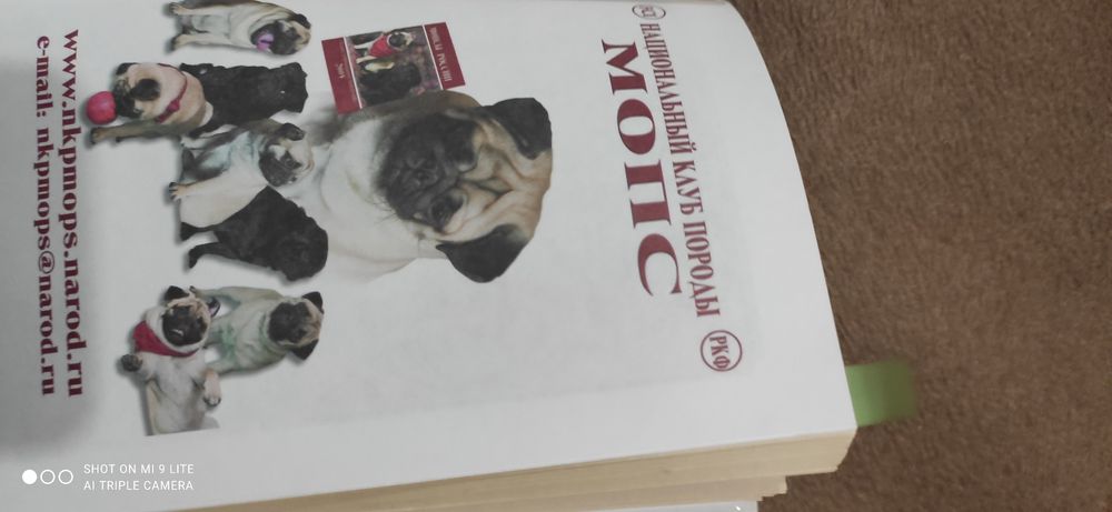 Продам книгу "Мопс"