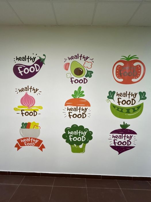 Настенным принт картины, роспись стен