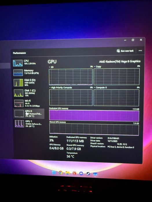 Laptop Gaming ASUS TUF FX505DT | Ryzen 5 | 16GB RAM | GTX 1650 | SSD+HDD