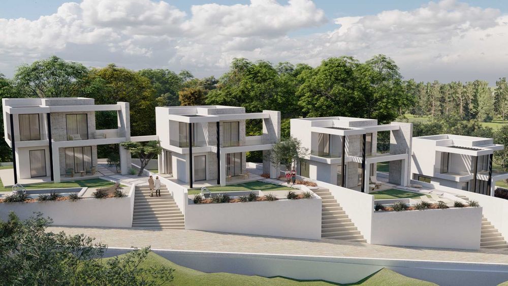 Парцел за къща в Лутра, 8 км. от Перамос, проект и РС- 55000 евро.