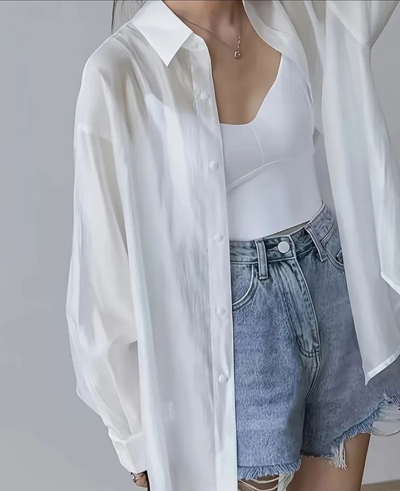 Рубашка 100% Лиоцелл 48 размер