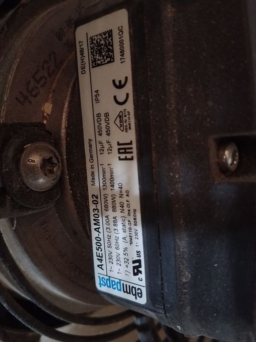 Vând 2 buc ventilator industrial