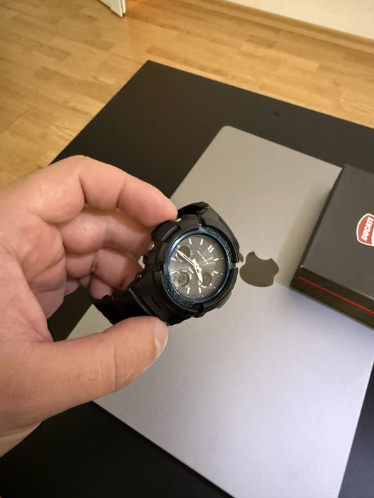Здрав Casio G-Shock AWG-M100A - Радио сверяване и Солар (Tough Solar)