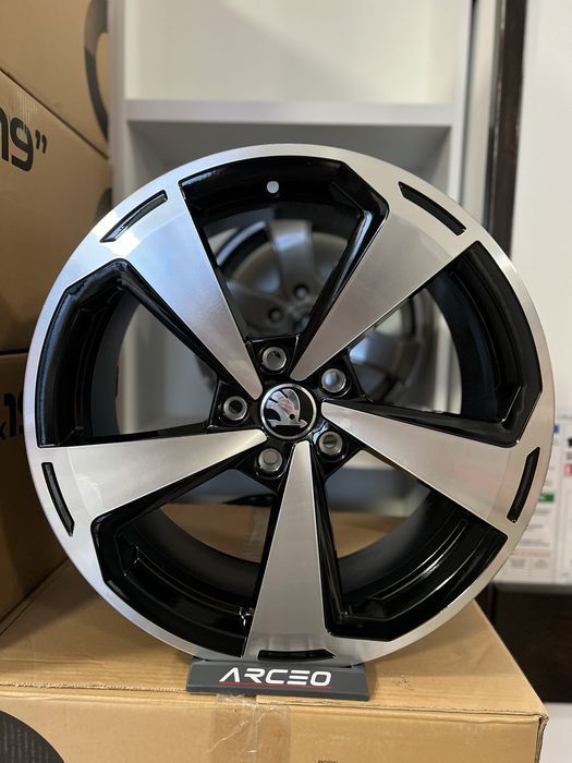 Jante R18 5x112 Noi VW Golf 5 6 7 8 Passat B6 B7 B8 Tiguan Touran Arteon Jetta T-Roc ID3 ID4 Skoda Octavia Superb Kodiaq Seat Leon Ateca Cupra