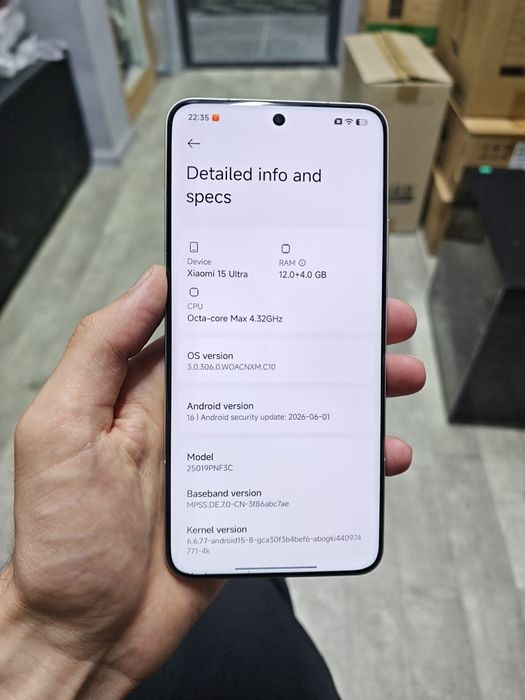 Xiaomi 15 ultra 12/256 в идеальном состоянии