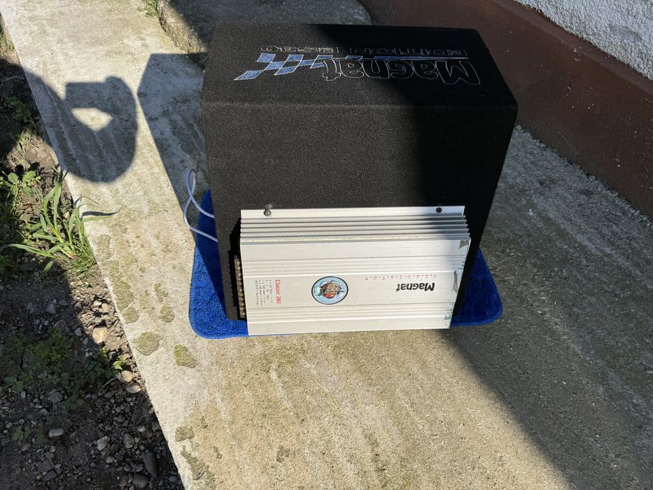 Subwoofer magnat bs30 edition cu amplificator magnat 360
