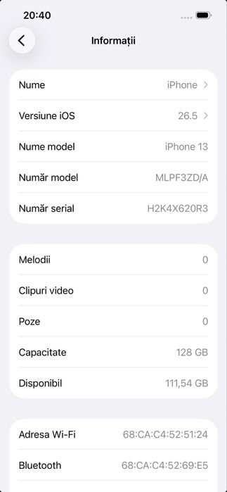 iPhone 13 / 128GB  / 85% Battery Health