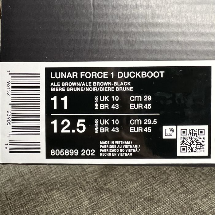 Nike Lunar Force 1 Winterized Duckboot