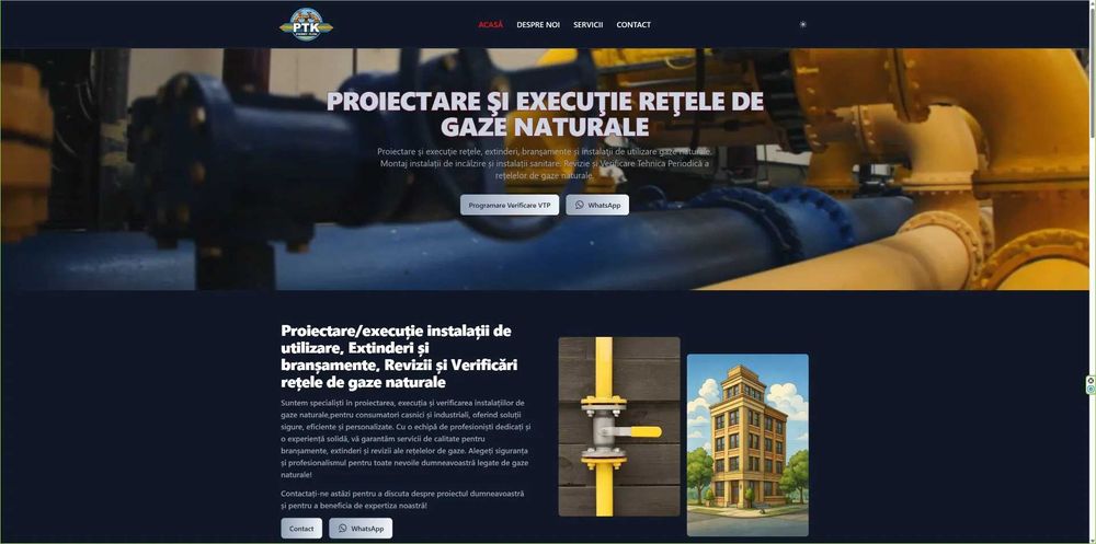 Ofertă dezvoltare website Pachet Website „Starter”