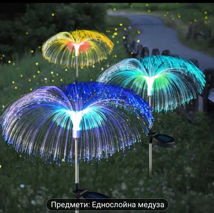 Соларни градински лампи