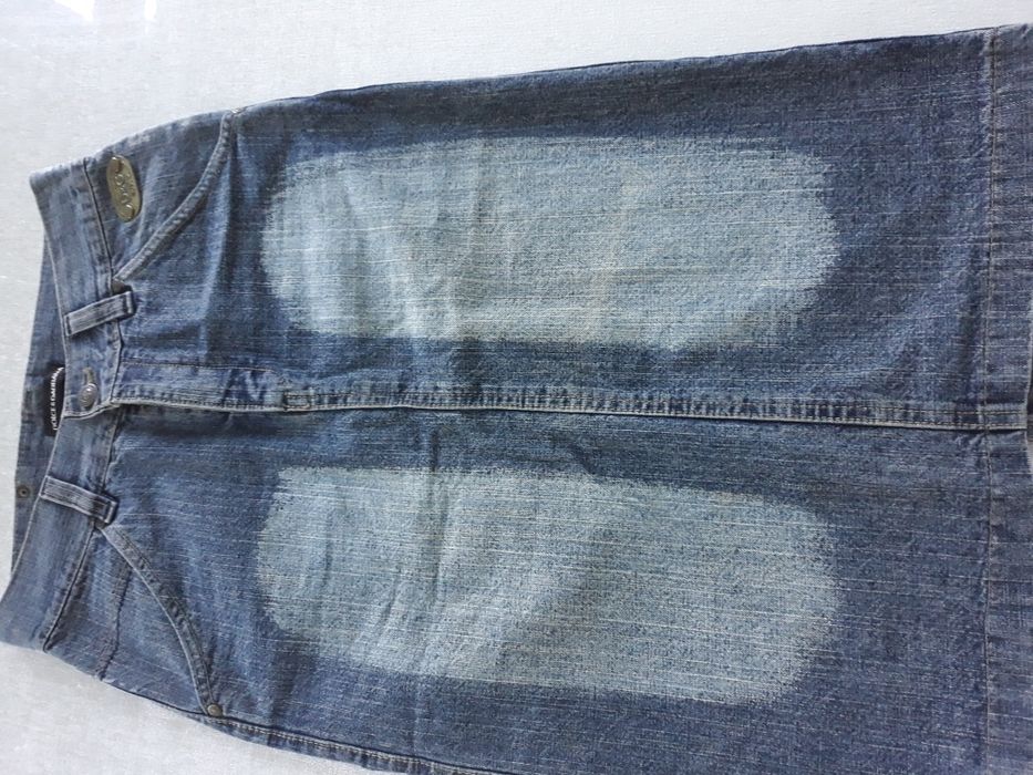 Джънси панталон с широки крачоли,дънкова пола D&G 20лв