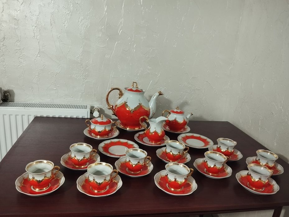 Сервиз чешский чайный