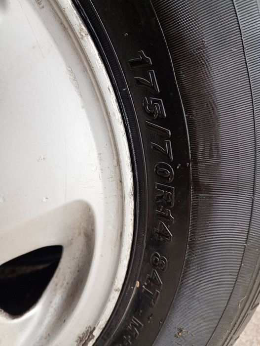 Зимни гуми с джанти,балансирани