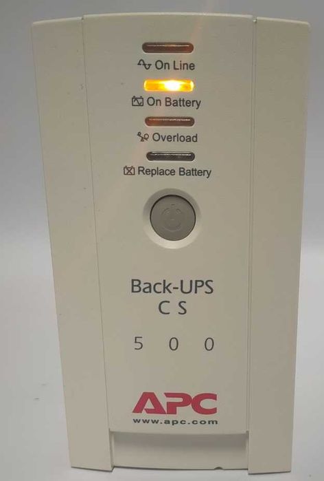 UPS APC Back UPS 500va-300W, гаранция, цената е с вкл. ДДС
