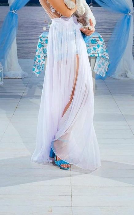 Rochita cununie cu fusta scurta bleo inclusa