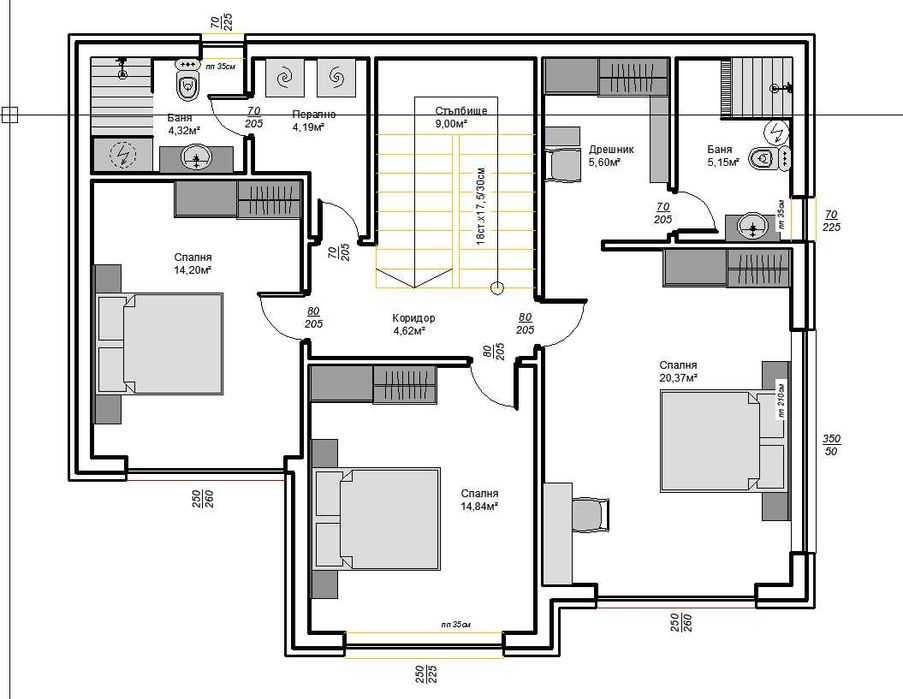 Продава се Къща в Варна, м-т Траката - 202 кв.м за 2080 €/кв.м - Снимка #2