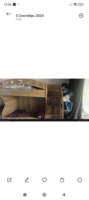 Продам двухэтажную кровать